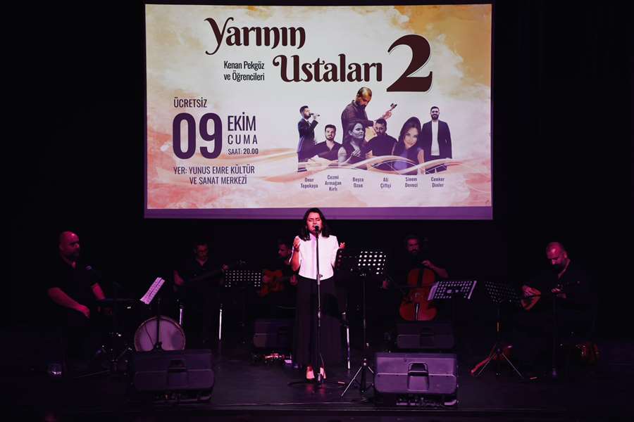“Yarının Ustaları 2” konserinde türkülerle dolu gece