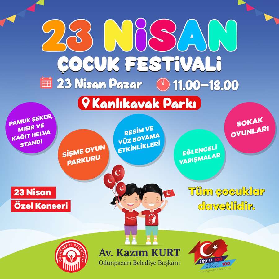 23 NİSAN ÇOCUK FESTİVALİ