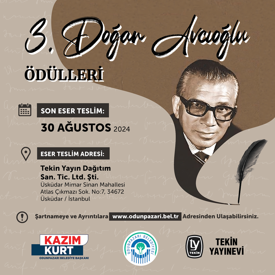 3. DOĞAN AVCIOĞLU ÖDÜLLERİ
