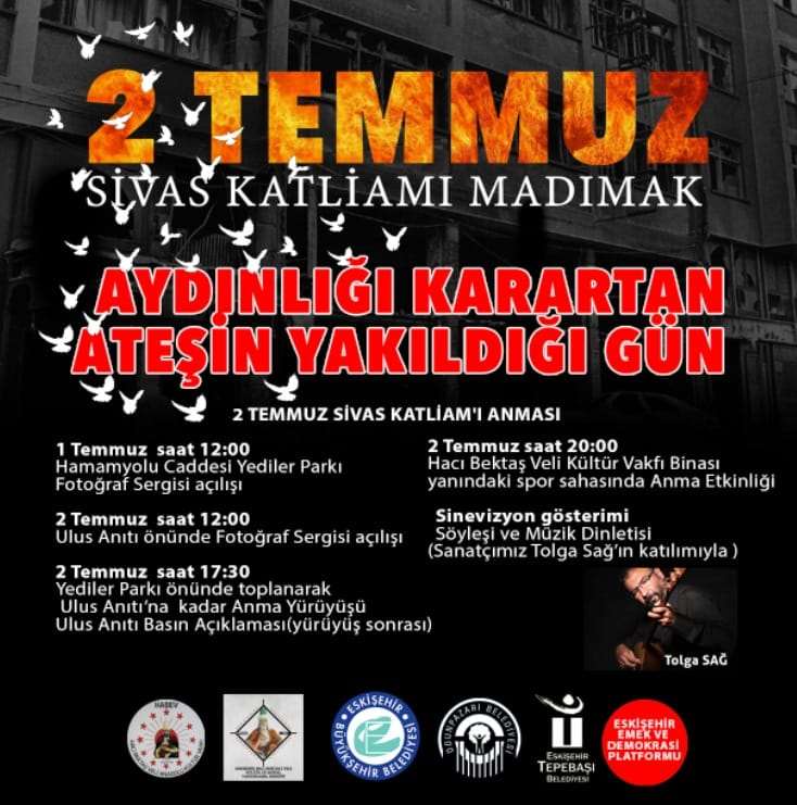 31 yıl önce Sivas’ta katledilenler anılacak