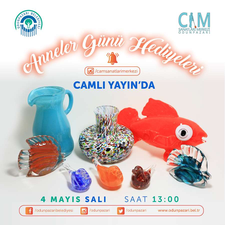 Anneler Günü'ne Özel Hediyeler Camlı Yayın'da