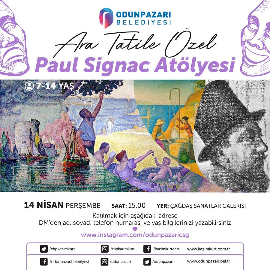 Ara Tatile Özel - Paul Signac Atölyesi