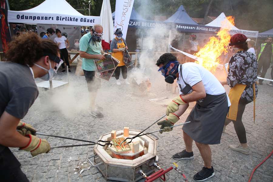 Ateşin ve toprağın dansı Odunpazarı’nda