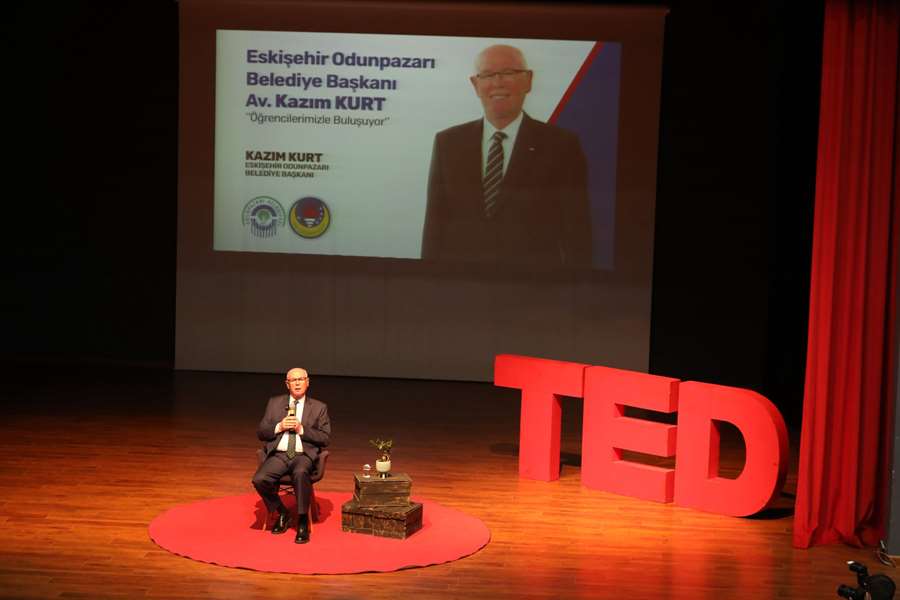 Başkan Kazım Kurt, TED Koleji öğrencileriyle buluştu