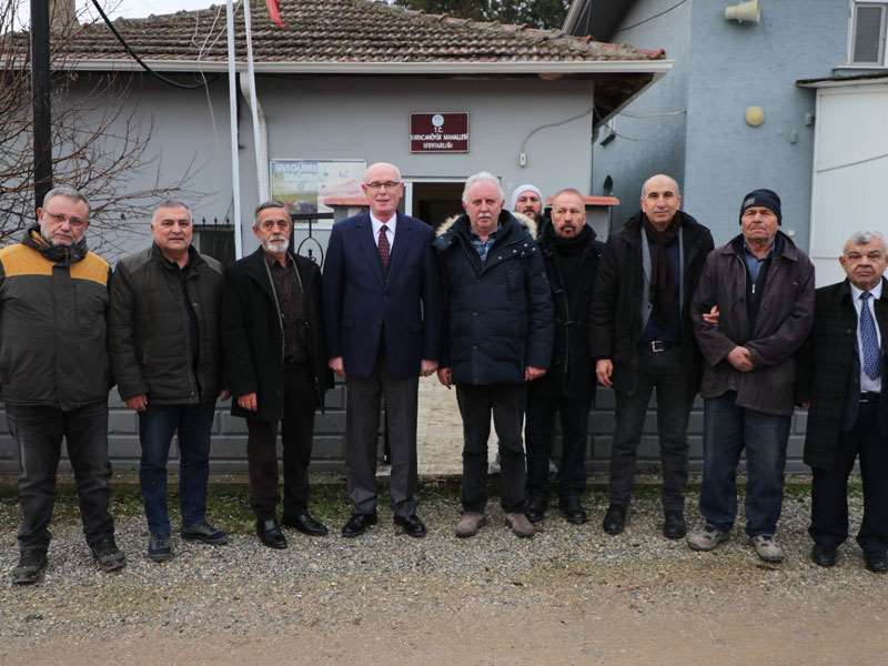 Başkan Kurt Karacahöyük ve Çavlum’a gitti