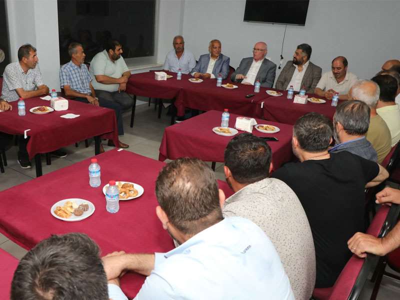 Başkan Kurt Mardinliler Derneğini ziyaret etti