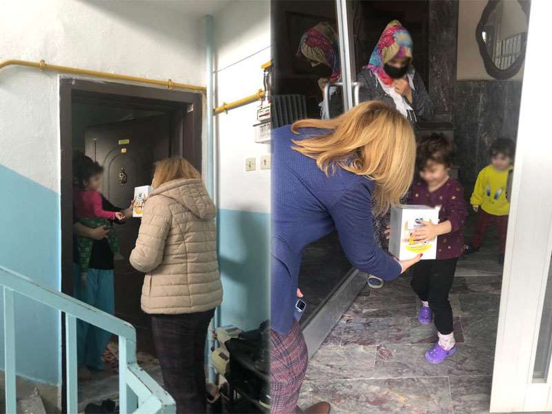 Başkan Kurt’tan ihtiyaç sahibi bebeklere mama desteği