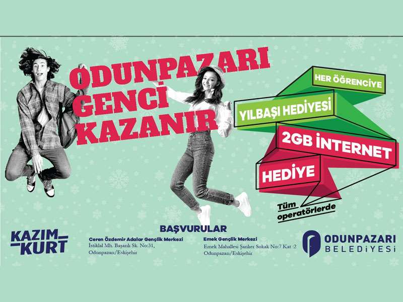 Başkan Kurt’tan öğrencilere internet hediyesi