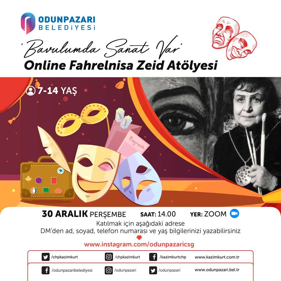 Bavulumda Sanat Var - Online Fahrelnisa Zeid Atölyesi