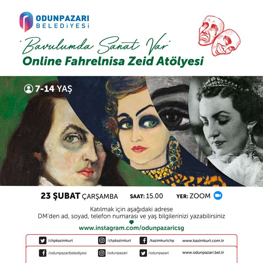 Bavulumda Sanat Var - Online Fahrelnisa Zeid Atölyesi