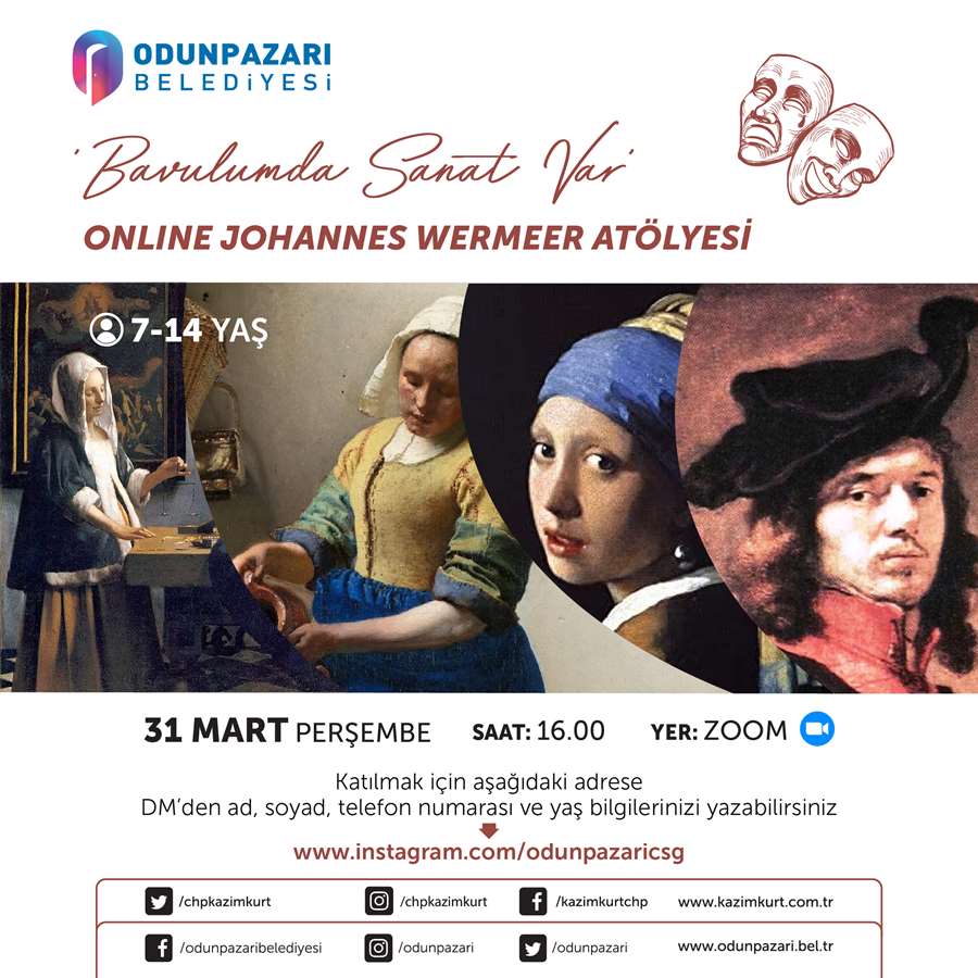 Bavulumda Sanat Var - Online Johannes Vermeer Atölyesi