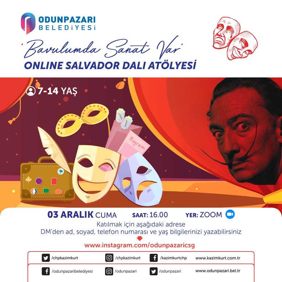 Bavulumda Sanat Var - Online Salvador Dali
