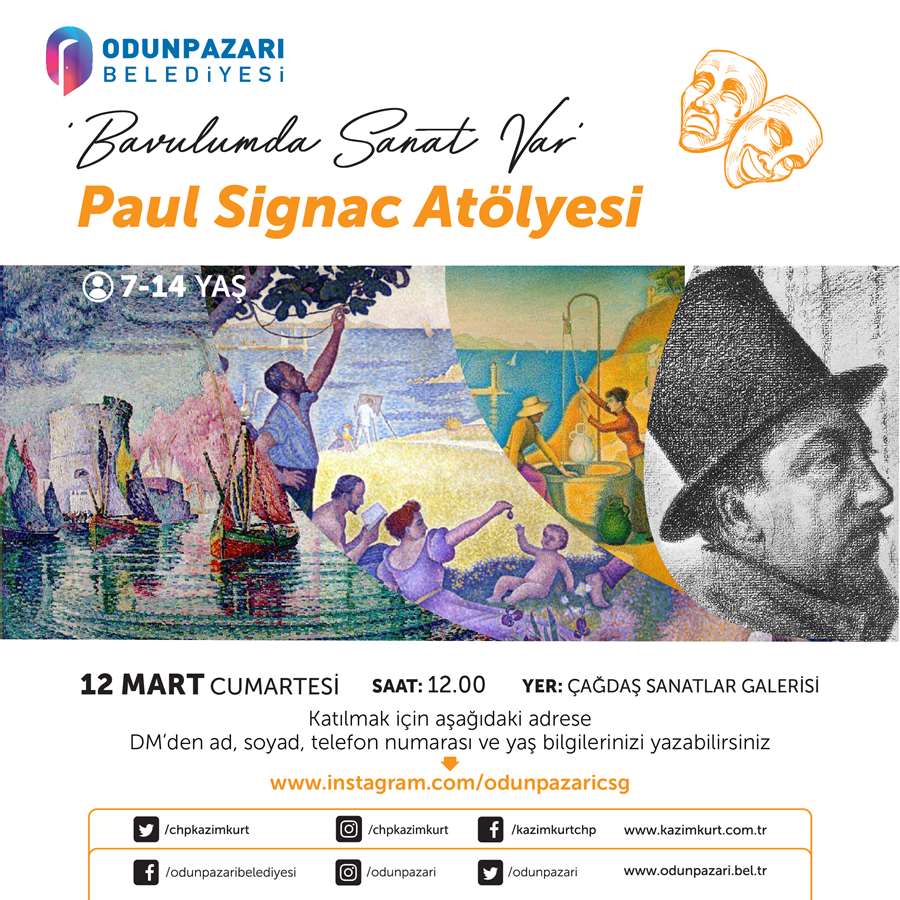 Bavulumda Sanat Var - Paul Signac Atölyesi