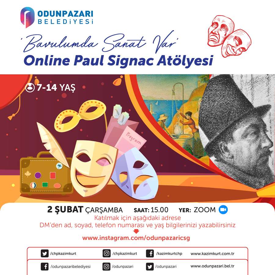 Bavulumda Sanat Var - Paul Signac Atölyesi