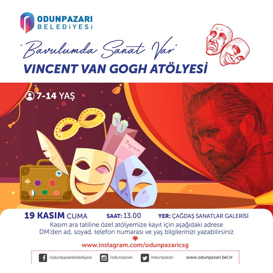 Bavulumda Sanat Var - Vincent van Gogh Atölyesi