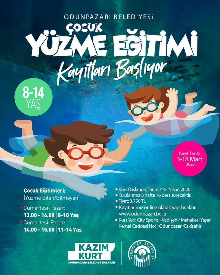 ÇOCUK EĞİTİM YÜZME KURSLARI ÖN KAYIT FORMU