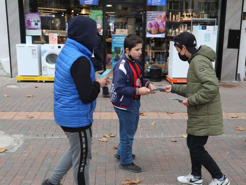 Çocuklara, çocuklar haklarını anlattı