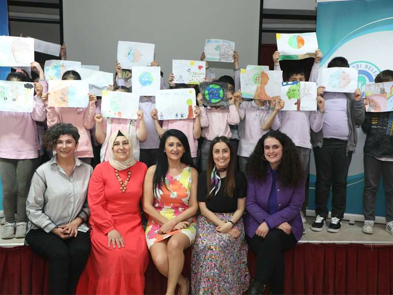 Çocuklara iklim değişikliğini anlattılar