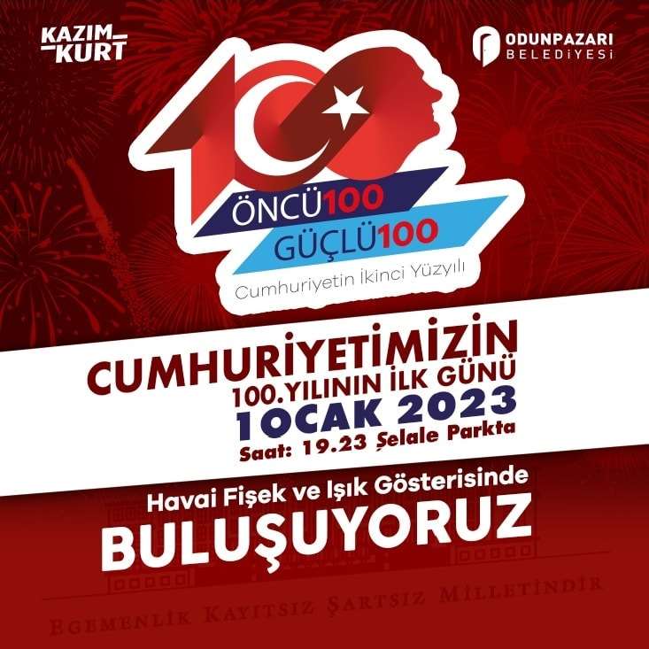 Cumhuriyetimizin 100. Yılının İlk Günü