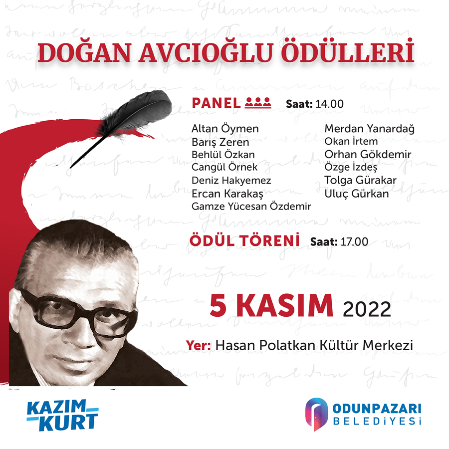 DOĞAN AVCIOĞLU ÖDÜLLERİ