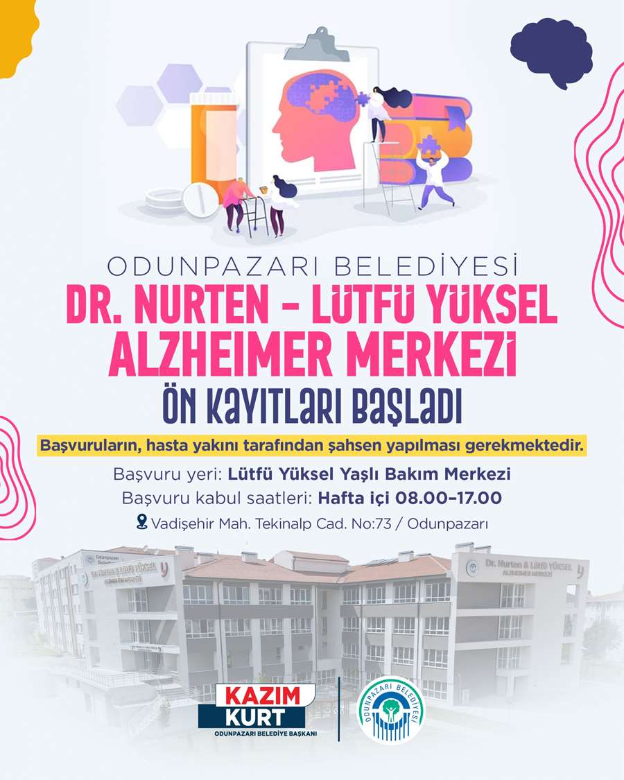 Dr. Nurten-Lütfü Yüksel Alzheimer Merkezi'nde ön kayıtlar başladı