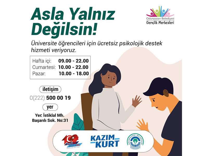 Eskişehir’de üniversite öğrencileri yalnız değil!