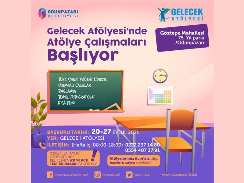 Gelecek Atölyesi için ön kayıtlar için son gün 27 Eylül