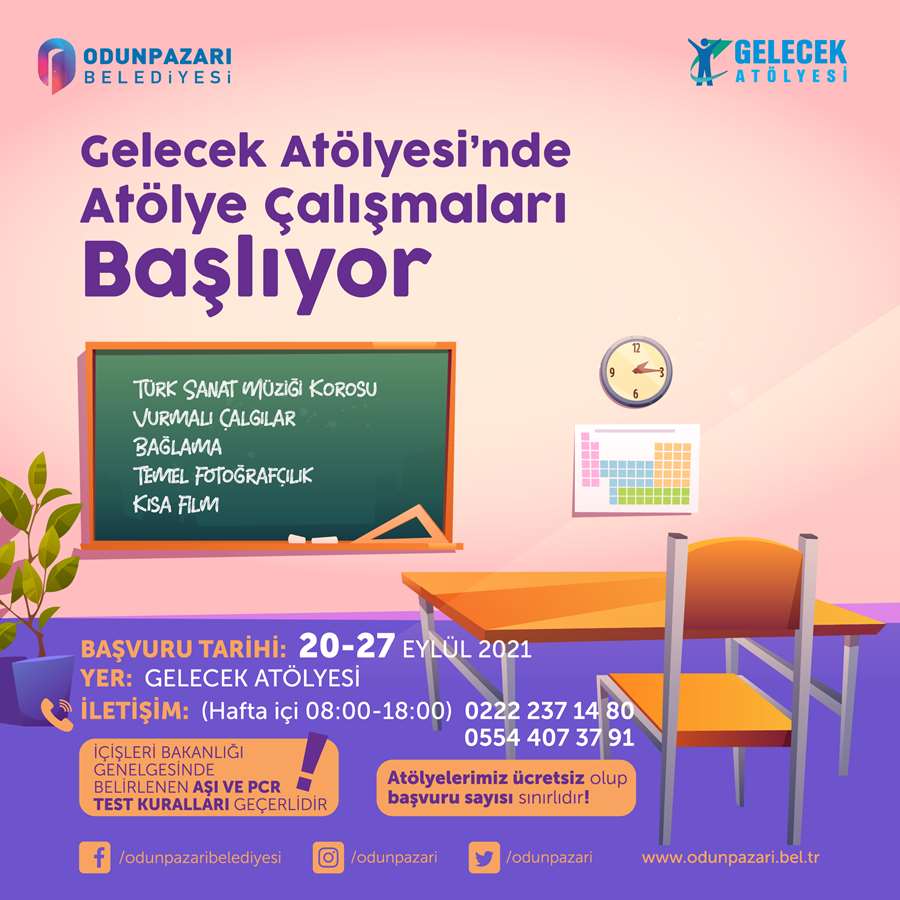 Gelecek Atölyesi'nde Atölye Çalışmaları Başlıyor