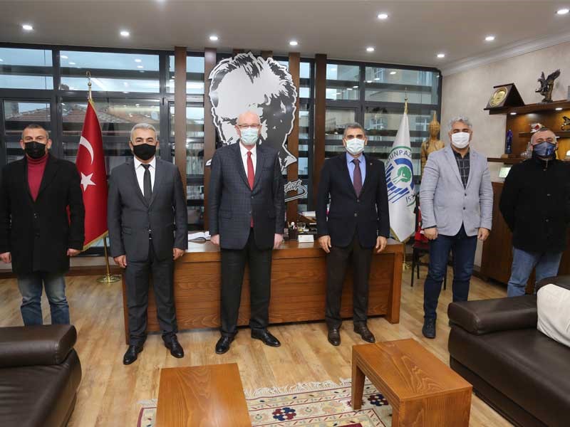 Genel İş Genel Başkanı Remzi Çalışkan Başkan Kurt’u ziyaret etti