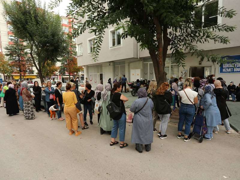 Halk merkezlerine yoğun ilgi