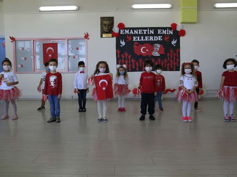 Ihlamurkent Kreşi 29 Ekim’i kutladı