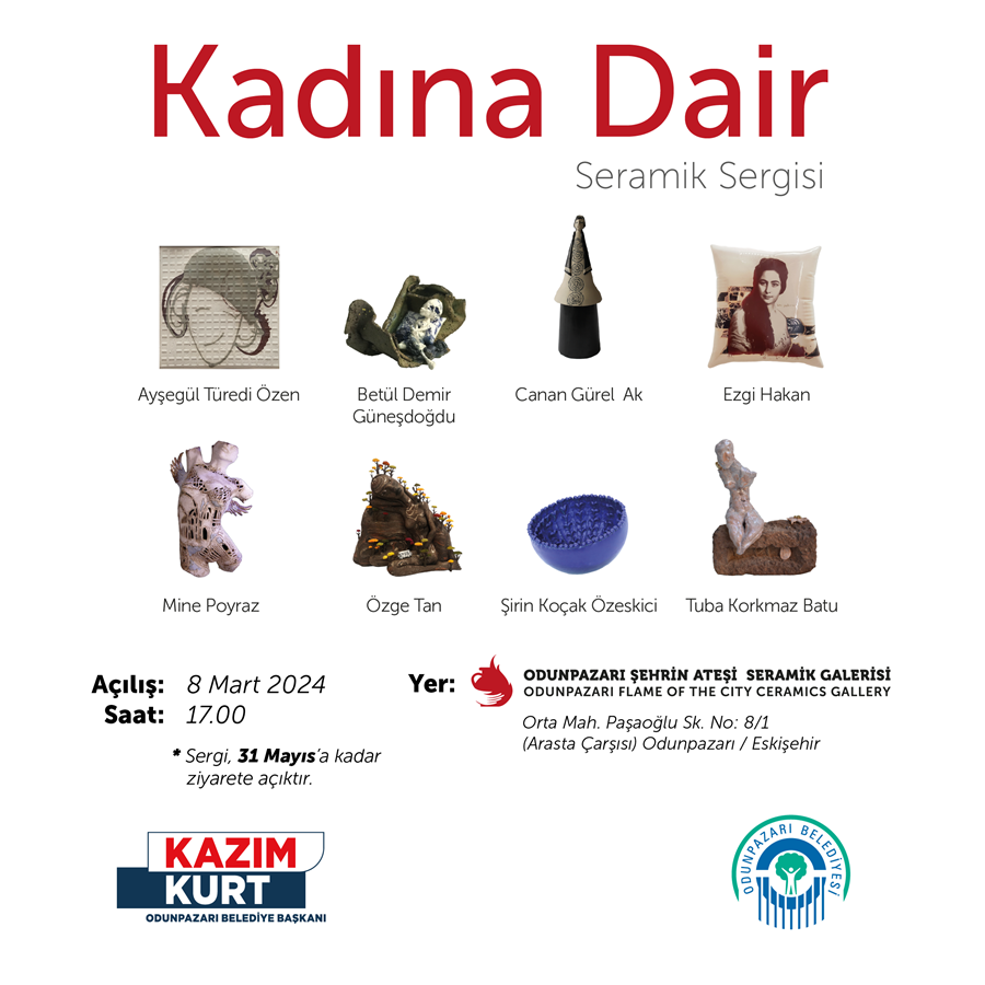 KADINA DAİR SERAMİK SERGİSİ