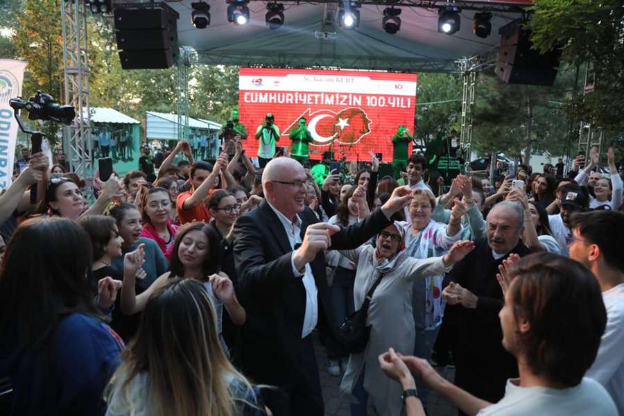 Kahveler Cumhuriyet’in 100’üncü yılı şerefine içildi