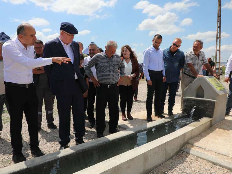 Karacahöyük Mahallesine GES’li çeşme