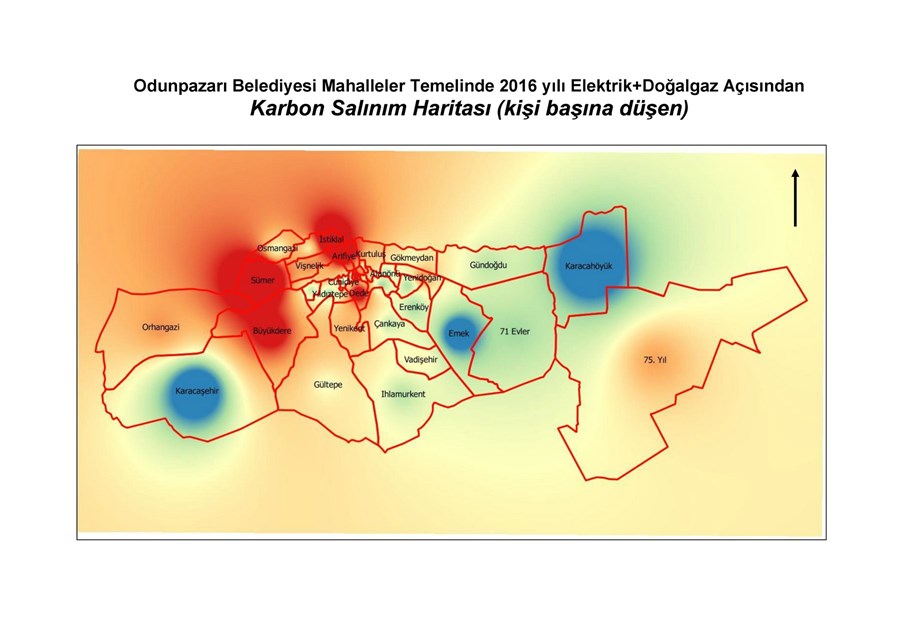 ​Carbon Release Map