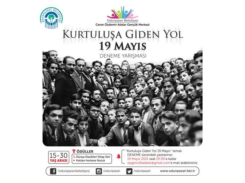 Kurtuluşa Giden Yol Deneme Yarışmasına katılmak için son tarih 19 Mayıs