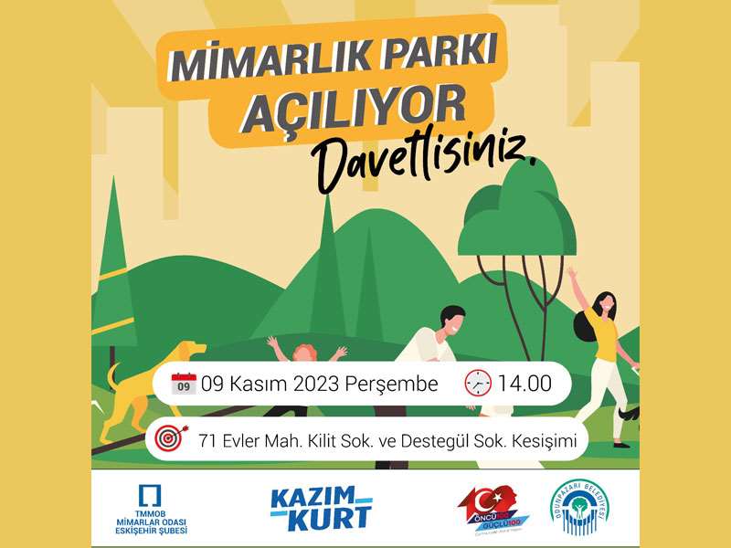 Mimarlık Parkı 9 Kasım’da açılacak