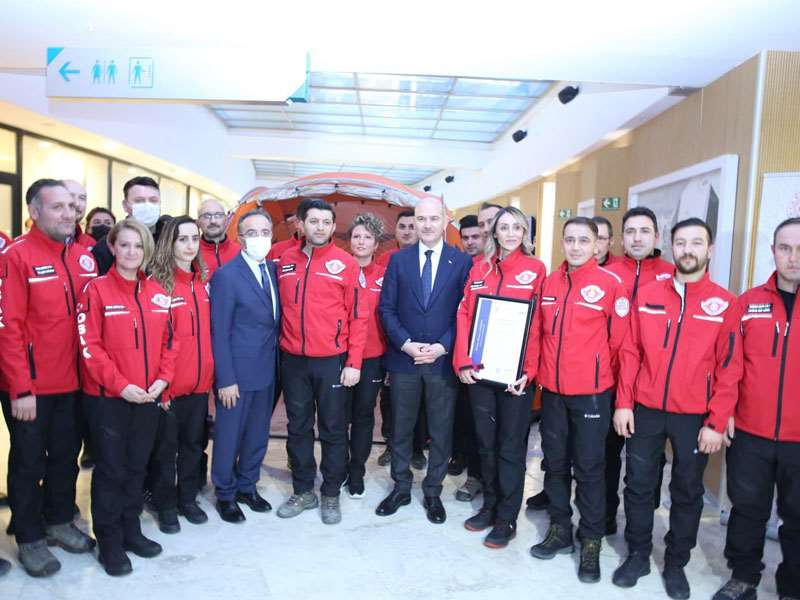 OBAK akreditasyon sertifikasını İçişleri Bakanı’ndan aldı