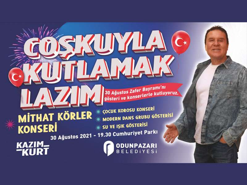 Odunpazarı 30 Ağustos’u Cumhuriyet Parkı’nda kutlayacak