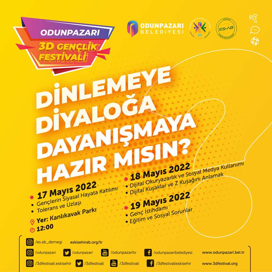 Odunpazarı 3D Gençlik Festivali