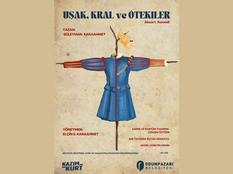 Odunpazarı Belediye Tiyatrosu’ndan yeni oyun: Uşak, Kral ve Ötekiler