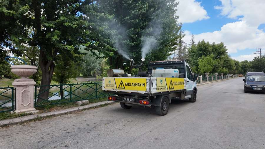 Odunpazarı Belediyesi ilaçlama çalışmaları aralıksız devam ediyor