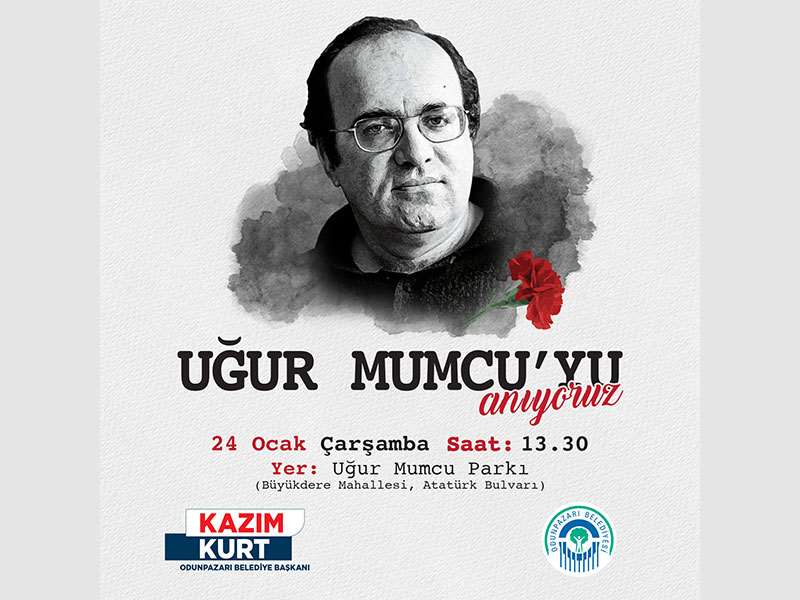 Odunpazarı Belediyesi katledilişinin 31’inci yılında Uğur Mumcu’yu anacak