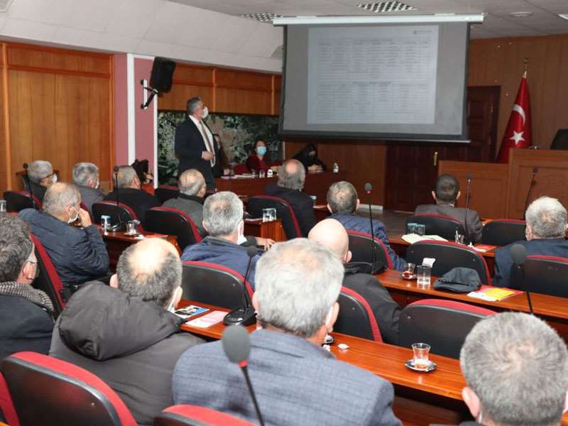 Odunpazarı Belediyesi muhtarlarla bir araya geldi