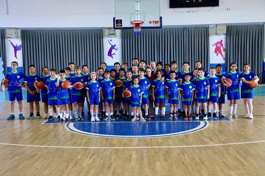 Odunpazarı Belediyesi’nden çocuklara basketbol dolu yaz