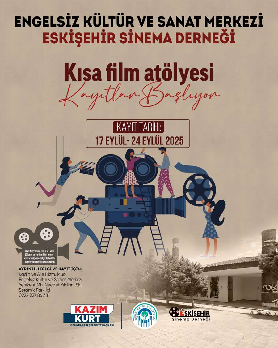 Odunpazarı Belediyesi’nden özel gereksinimli bireylere Sinema Atölyesi