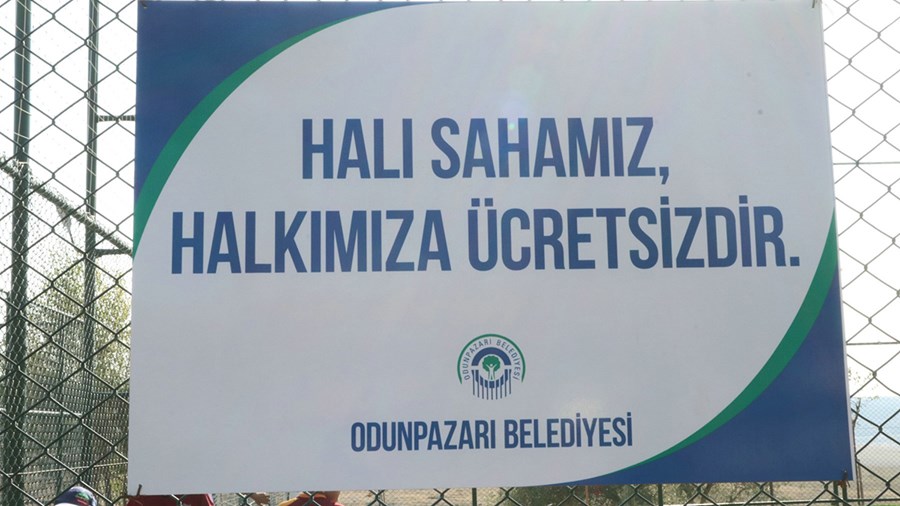 Free Pitch Field From Odunpazarı Municipality