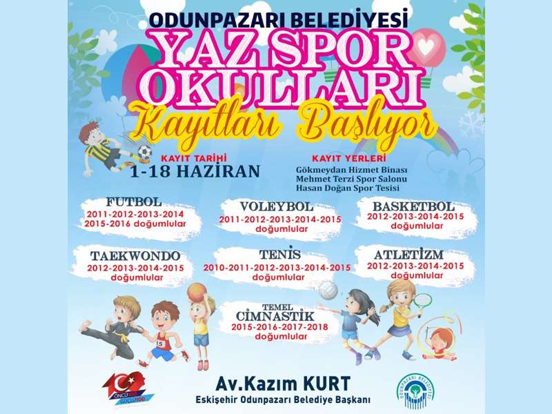 Odunpazarı Belediyesi Yaz Okulları kayıtları başlıyor