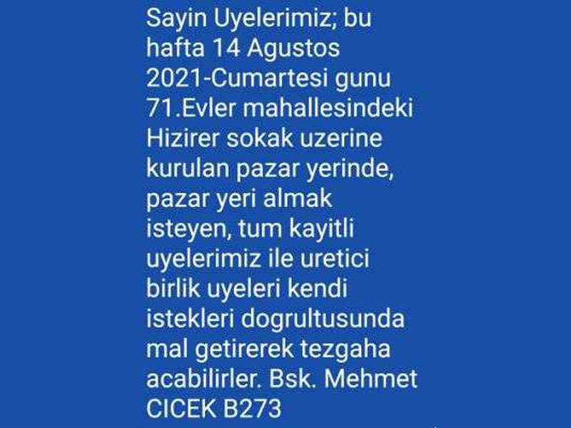 Odunpazarı Belediyesi'nden 71 Evler pazar yeri ile ilgili açıklama
