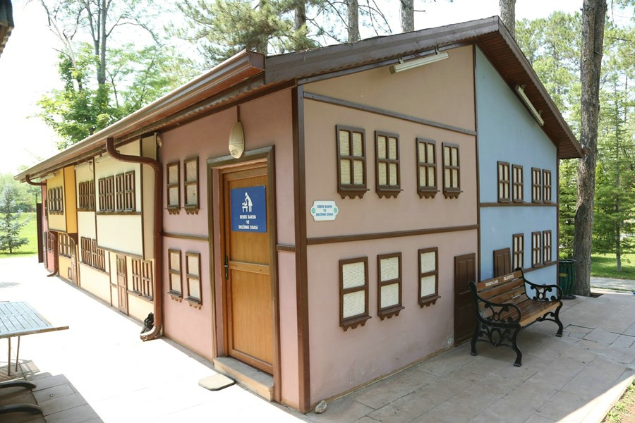 Toilet And Baby Care Room In Odunpazarı District